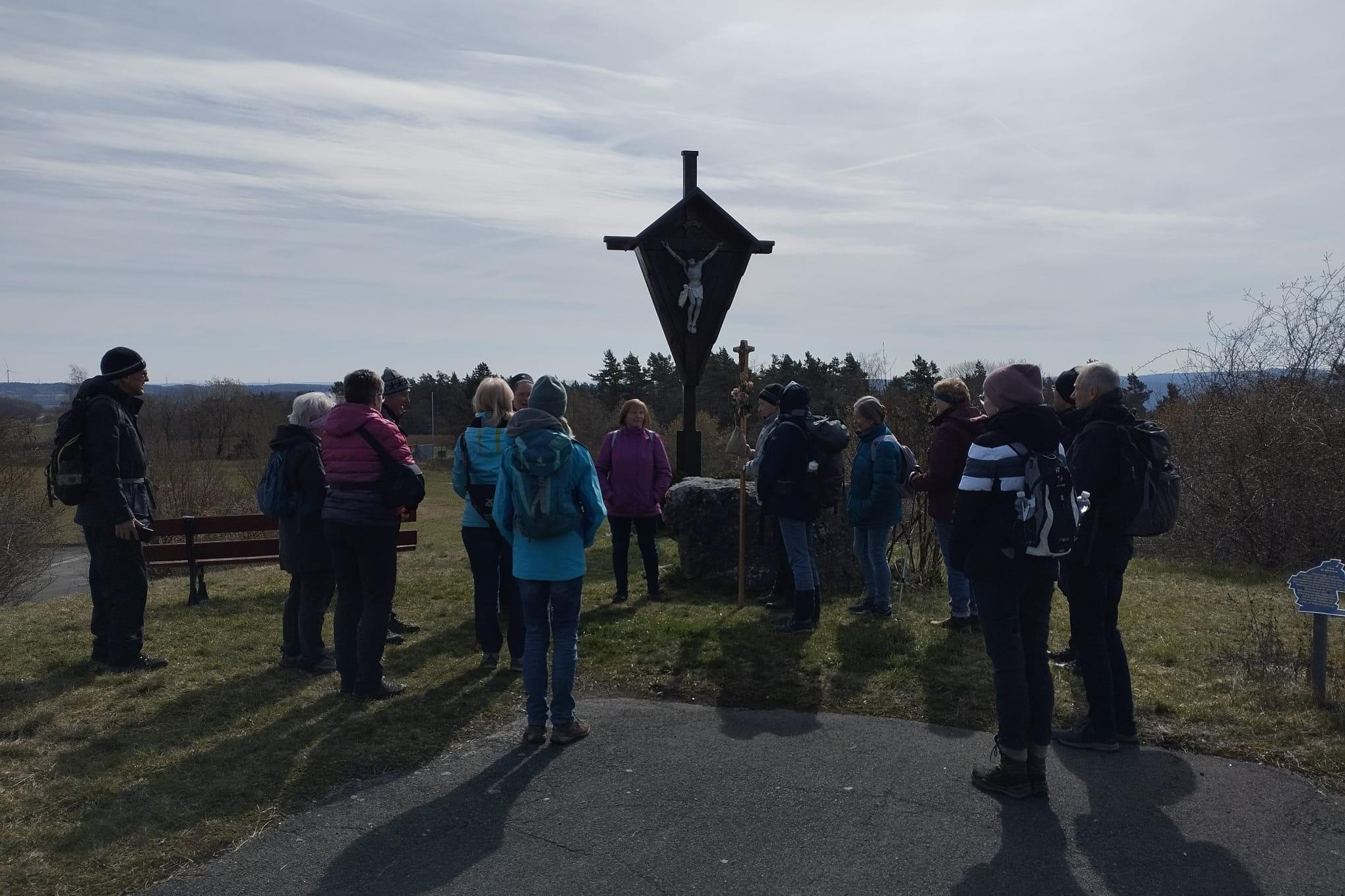 Station am Gelübdekreuz vom 2. Weltkrieg