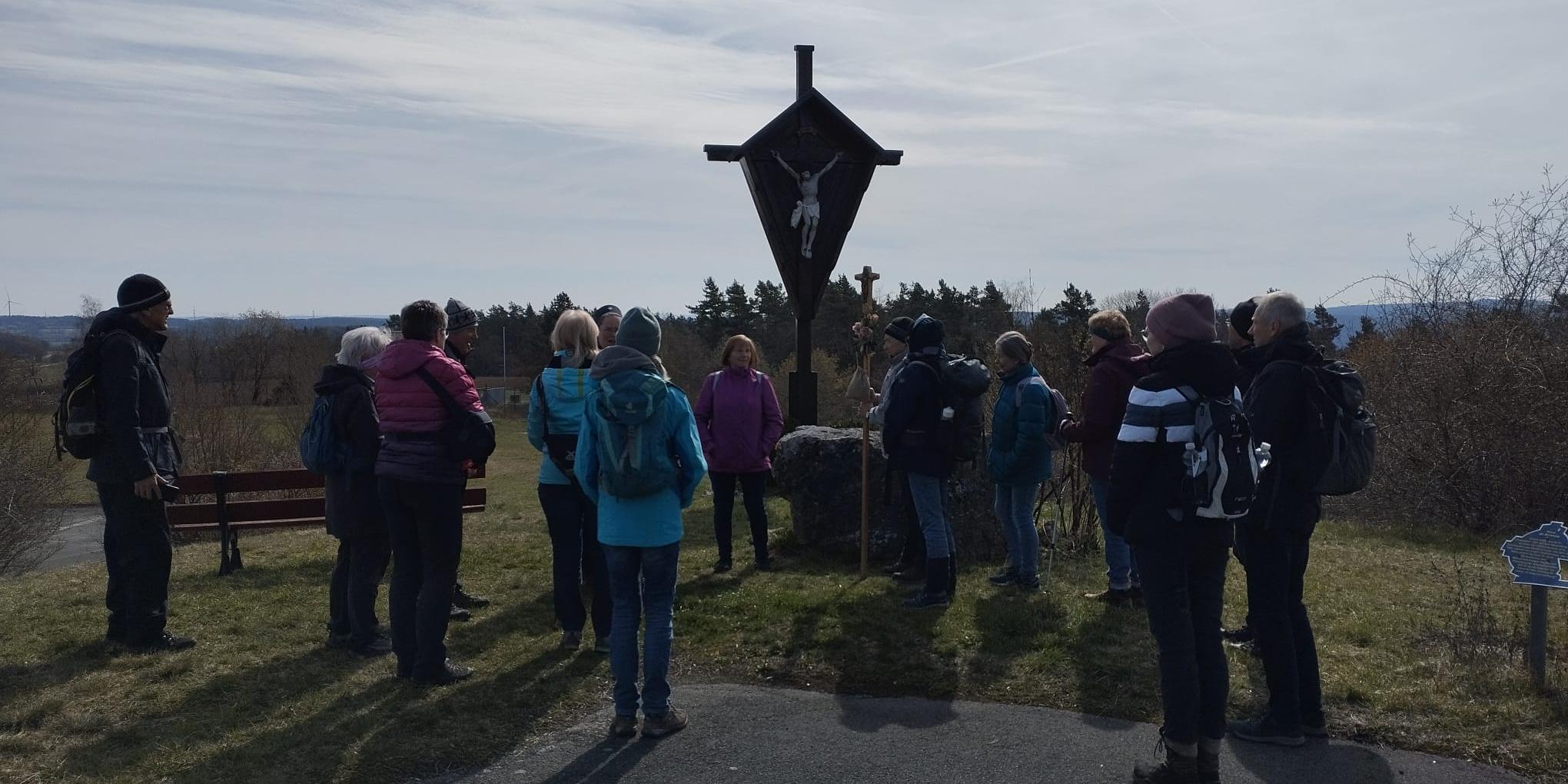 Station am Gelübdekreuz vom 2. Weltkrieg